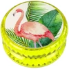 Lean Toys Yoyo su flamingais, geltona
