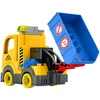 Lean Toys Konstruktorius su kranu ir savivarčiu, įvairiaspalvis, 91 dalių