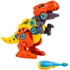 Lean Toys Dinosaurų konstravimo rinkinys 4 vnt.