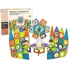 Klocki 3D magnetinis konstruktorius Lean Toys Ferris Wheel, 155 d.