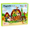 Lean Toys Magnetinės kaladėlės 54 vnt.