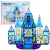 Lean Toys Magnetinis konstruktorius Ledo pilis, 47 dalių