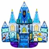 Lean Toys Magnetinis konstruktorius Ledo pilis, 47 dalių