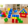 Lean Toys Magnetinės konstravimo kaladėlės, kubo formos, įvairiaspalvės, 160 vnt.
