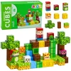 Lean Toys Magnetinis konstruktorius „Pixel World“, 80 vnt.