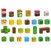 Lean Toys Magnetinis konstruktorius „Pixel World“, 80 vnt.