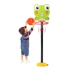 Lean Toys Reguliuojamas krepšinio rinkinys vaikams su varle, 110 cm