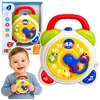 Lean Toys Interaktyvus mokomasis žadintuvas daugiaspalvis
