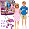 Lean Toys Lėlių rinkinys 3 vnt.