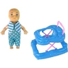 Besilaukianti lėlė su priedais Lean Toys