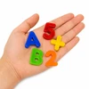 Lean Toys Magnetinės raidės ir skaičiai iš 78 elementų