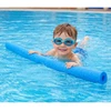 Lean Toys Putplasčio plaukimo lazda su kūno atrama, vaikams ir suaugusiems, 150 cm, mėlyna