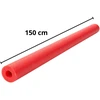 Lean Toys Putplasčio plaukimo lazdelė kūno atramai vandenyje, vaikams ir suaugusiems, 150 cm, raudona