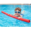 Lean Toys Putplasčio plaukimo lazdelė kūno atramai vandenyje, vaikams ir suaugusiems, 150 cm, raudona