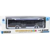 Lean Toys Metalinis miesto autobusas 1:42 su šviesomis ir garsais