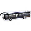 Lean Toys Metalinis miesto autobusas 1:42 su šviesomis ir garsais