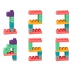 Lean Toys Sensorinės kaladėlės 30 vnt.