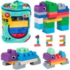 Lean Toys Sensorinės kaladėlės 30 vnt.