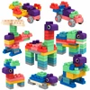 Lean Toys kaladėlės spalvotos 80 vnt.