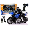 Lean Toys Valdomas motociklas 1:10