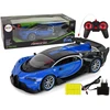 Lean Toys Radijo bangomis valdomas automobilis Bugatti mėlynas