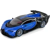 Lean Toys Radijo bangomis valdomas automobilis Bugatti mėlynas