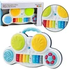 Lean Toys Interaktyvus muzikos žaislas „Pianinas su būgnais“
