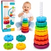 Dėlionė Lean Toys Piramidė 36 cm 6 vnt.