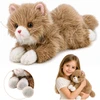 Lean Toys Pliušinis persiškas katinas, smėlio sp., 50 cm