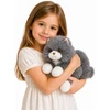Lean Toys Pilkas persų katino pliušinis žaislas 50 cm