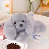 Lean Toys Pliušinis šuo su svertinėmis letenėlėmis 30 cm
