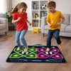 Lean Toys Elektroninis šokių kilimėlis 105 x 90 cm