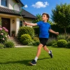 Lean Toys Badmintono rinkinys 2 raketės 3 plunksnelės