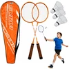 Lean Toys Badmintono rinkinys oranžinis 2 vnt.