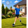 Lean Toys Badmintono rinkinys oranžinis 2 vnt.