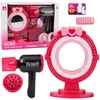 Lean Toys Plaukų stilizavimo rinkinys Rožinis