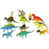 Zestaw Žaislinių dinozaurų figūrėlių rinkinys Lean Toys Animal Kingdom, 9 vnt.
