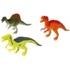 Zestaw Žaislinių dinozaurų figūrėlių rinkinys Lean Toys Animal Kingdom, 9 vnt.