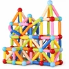 Lean Toys Magnetinių detalių rinkinys 166 vnt.