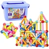 Lean Toys Magnetinių detalių rinkinys 166 vnt.