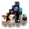 Lean Toys Magnetinės kaladėlės su kosmoso motyvais, 50 vnt.