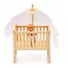 Lean Toys Lėlių rinkinys su mama ir dvyniais, 30 cm