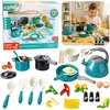 Lean Toys Virtuvės rinkinys turkio spalvos 33 vnt.
