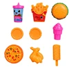Lean Toys Lėlė su greito maisto rinkiniu 11 cm