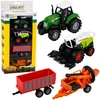 Zestaw Žemės ūkio technikos rinkinys 1:68 4 vnt.