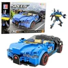 Lean Toys Konstruktorius automobilis-robotas 2in1, 328 dalys