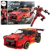 Lean Toys Robotų ir Automobilių Konstruktorius 2-in-1, 335 det.