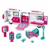 Lean Toys Sulankstomas greitosios pagalbos automobilis 11 vnt.