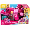 Lean Toys Lėktuvas lėlėms rožinis 9 vnt.