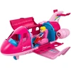 Lean Toys Lėktuvas lėlėms rožinis 9 vnt.